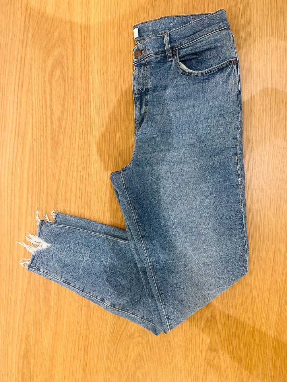 LOFT Skinny Blue Distressed Women’s Jeans Size 12